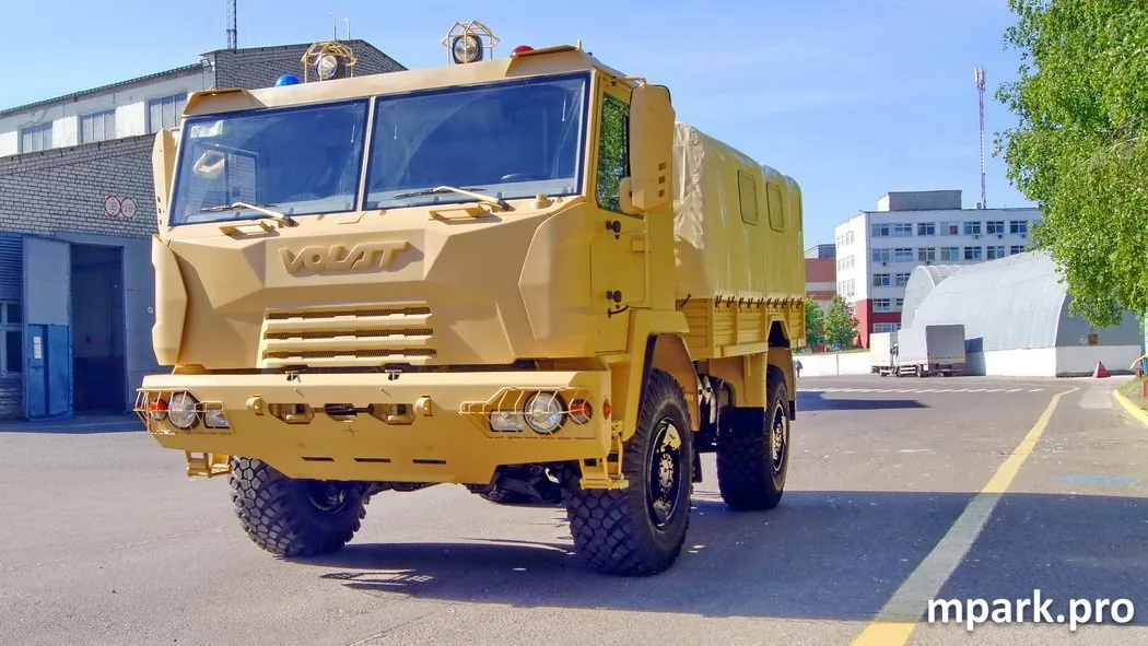 Замена ГАЗ-66 - МЗКТ-5002 (4х4)