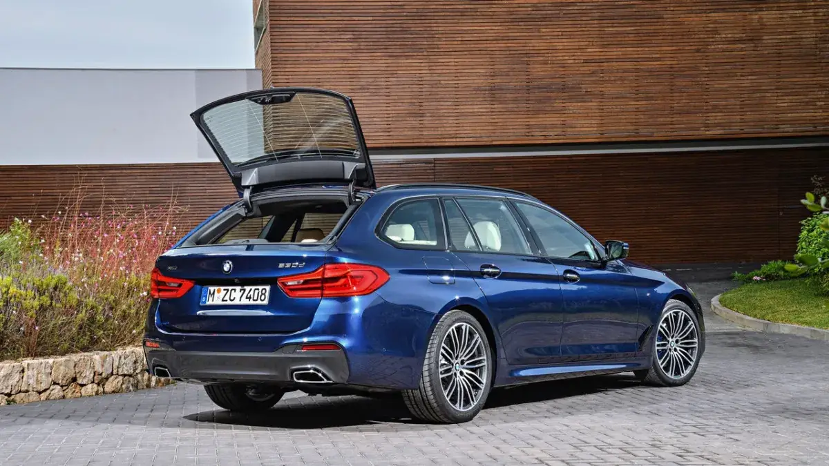 BMW 5 Series Touring 2018 – первые официальные фото универсала БМВ 5