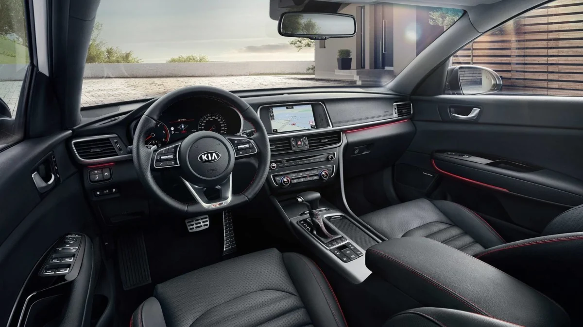 Первые официальные фото Kia Optima 2019