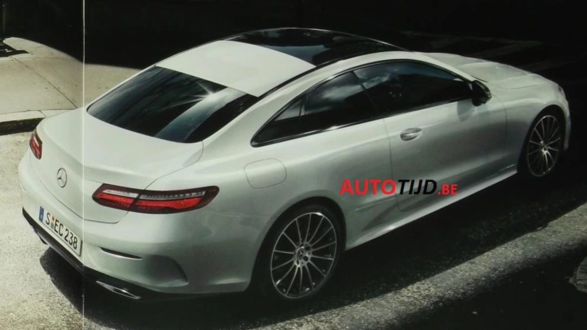 Mercedes-Benz E-Class Coupe 2017 – новые фото и видео