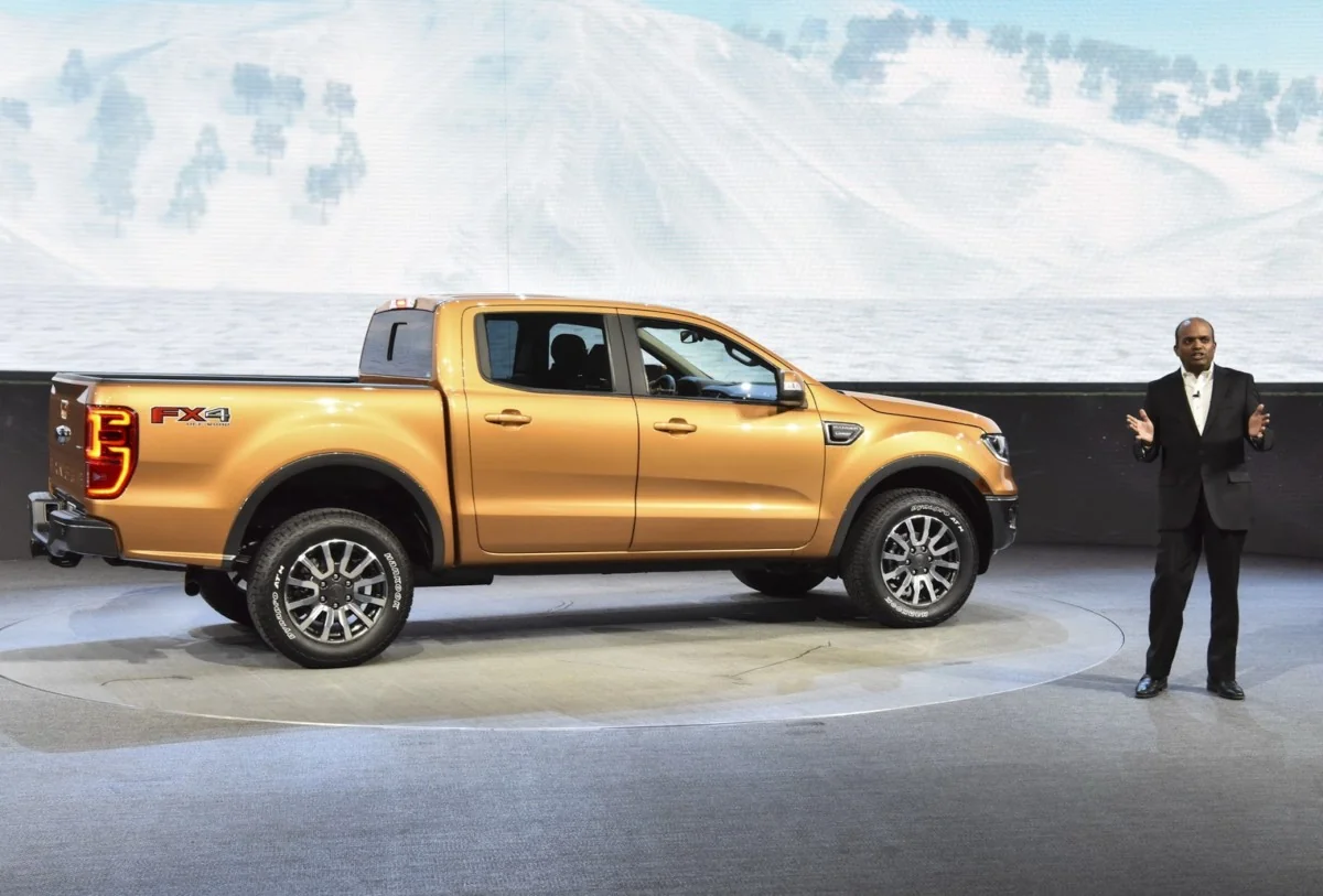 Новый Ford Ranger 2019 представили в Детройте (живые фото)