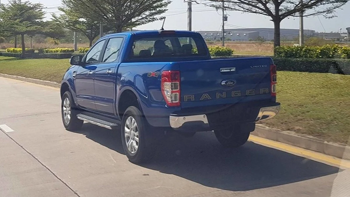 Новый Ford Ranger 2019 засняли вживую