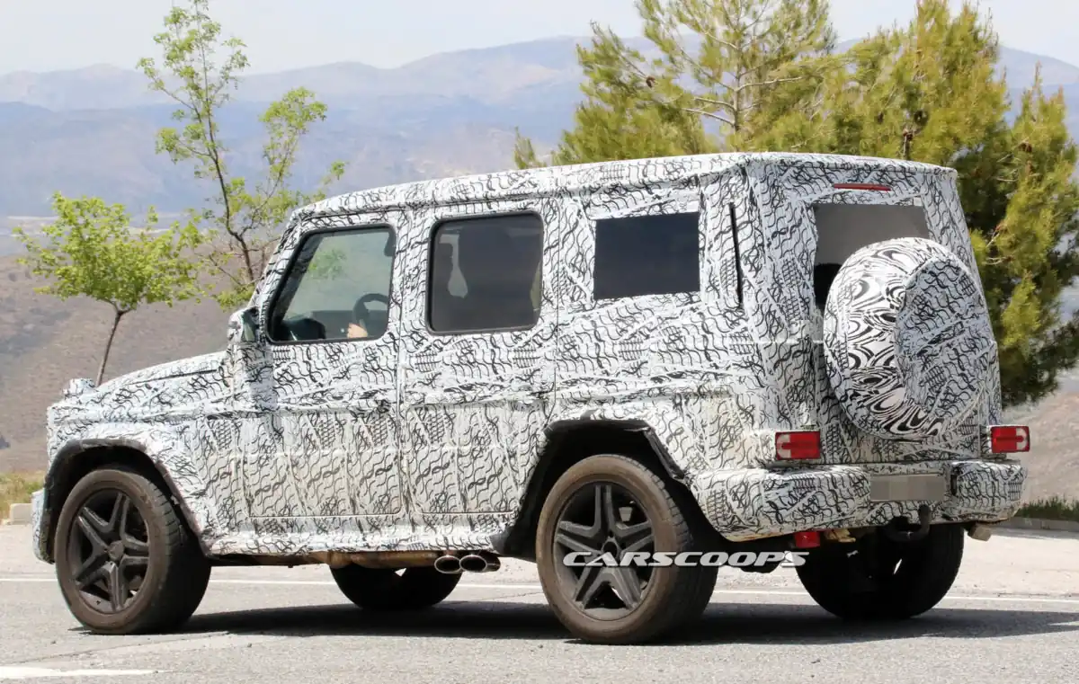 Новый Гелендваген получит рядные шестерки и независимую подвеску