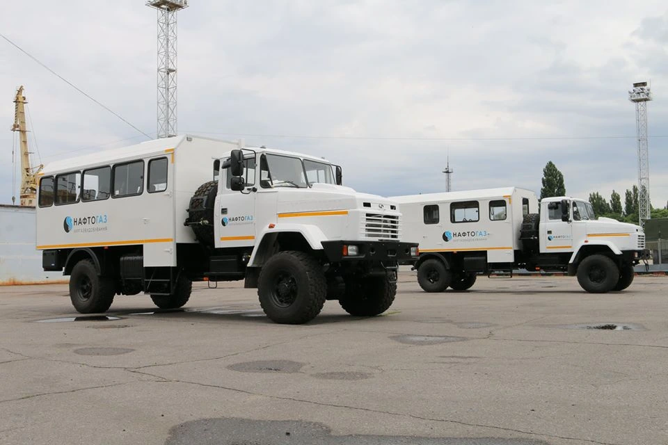Новые вахтовки КрАЗ поставлены газовикам