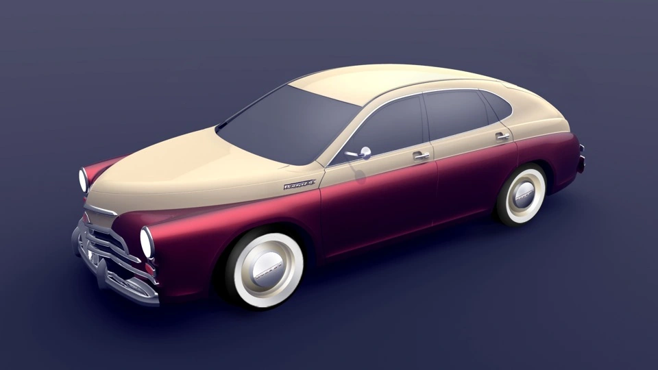 ГАЗ М-20 Победа из Honda Crosstour