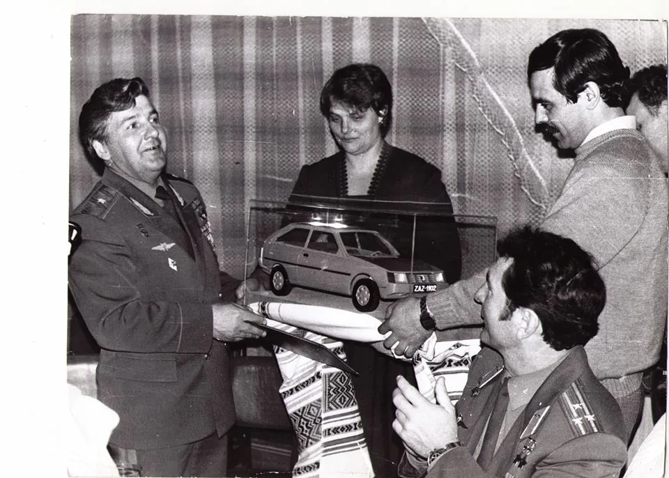 Как космонавтам подарили ЗАЗ-1102
