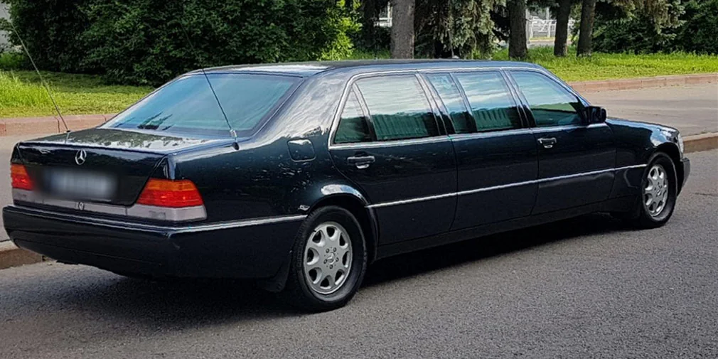 Mercedes Ельцина продают за полмиллиона евро