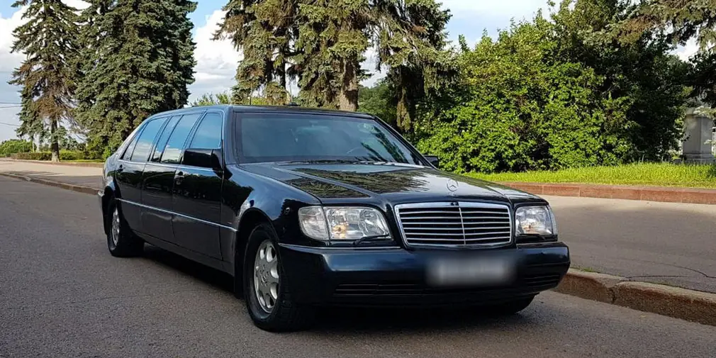 Mercedes Ельцина продают за полмиллиона евро
