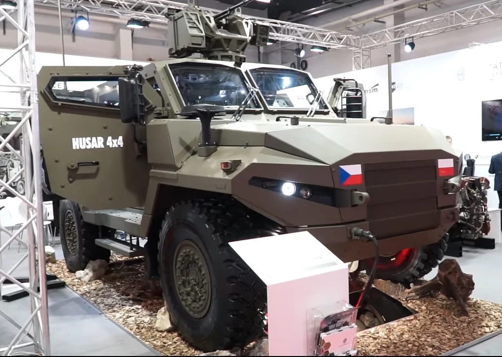 Husar - новый бронеавтомобиль Tatra на MSPO 2017 (видео)