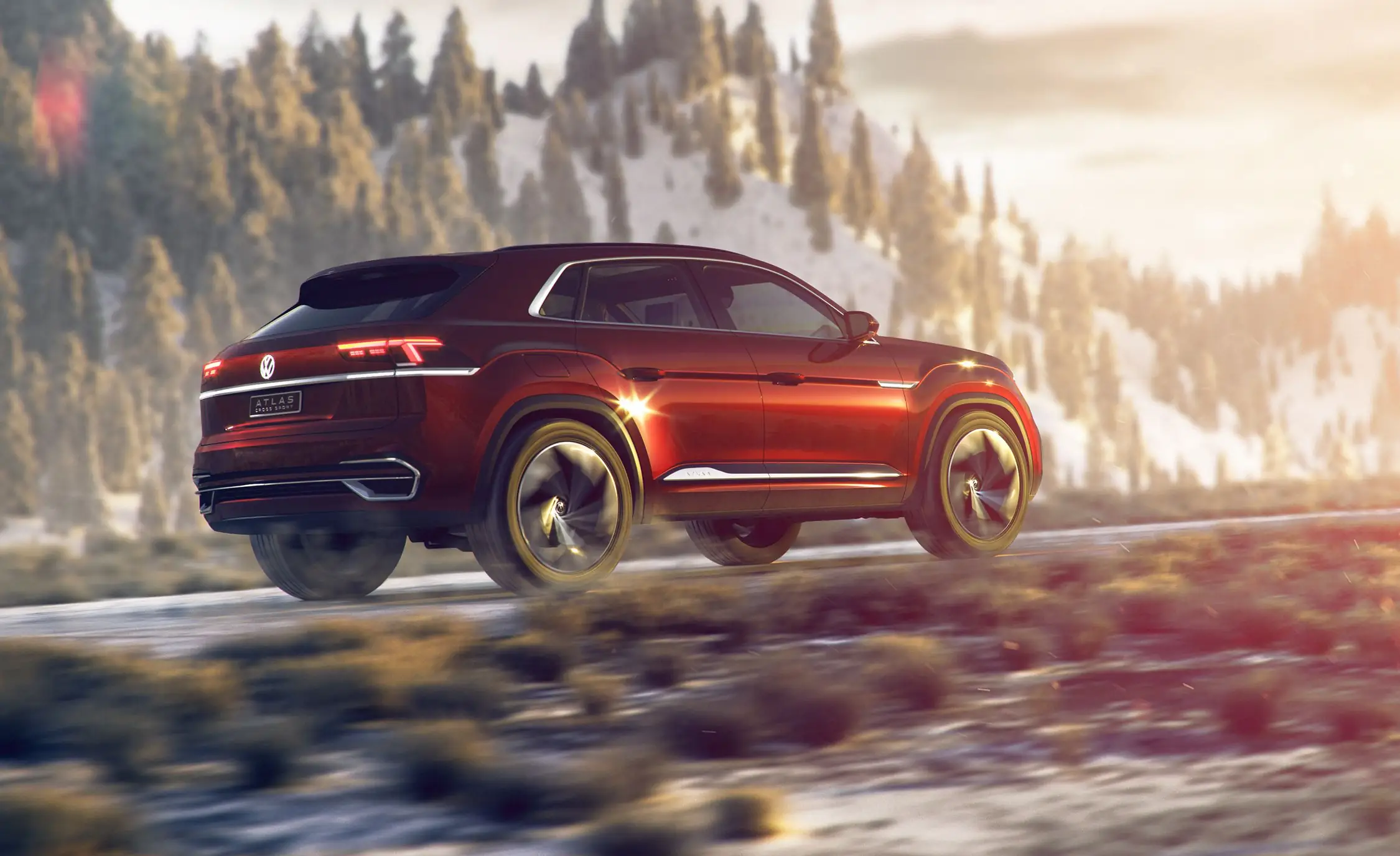 кроссовер Volkswagen Atlas Cross Sport