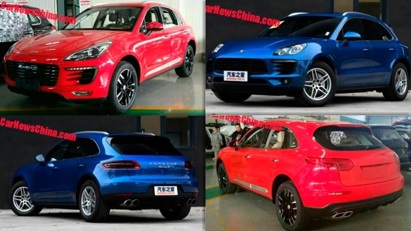 Китайская копия Porsche Macan за $14 тысяч. Официальные фото Zotye SR8
