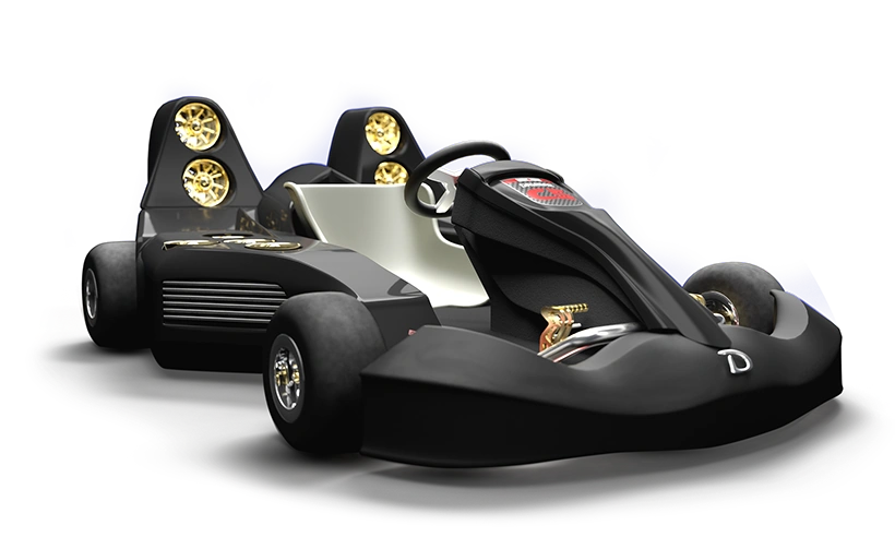 Самый быстрый карт в мире едет на реактивной тяге и стоит как Corvette