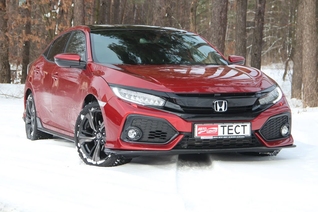 Как выглядит Honda Civic 5D 2018