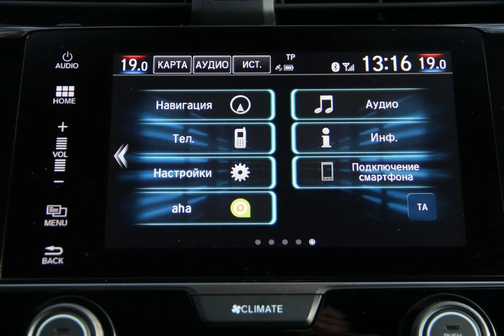 Приборы Honda Civic 5D 2018