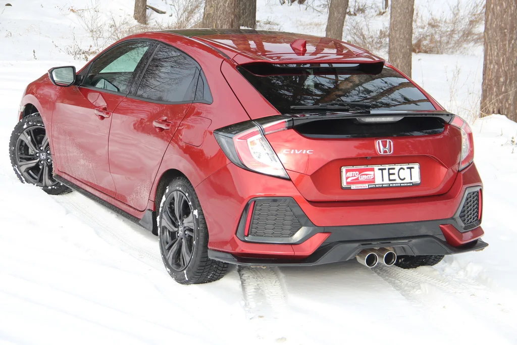 Как выглядит Honda Civic 5D 2018