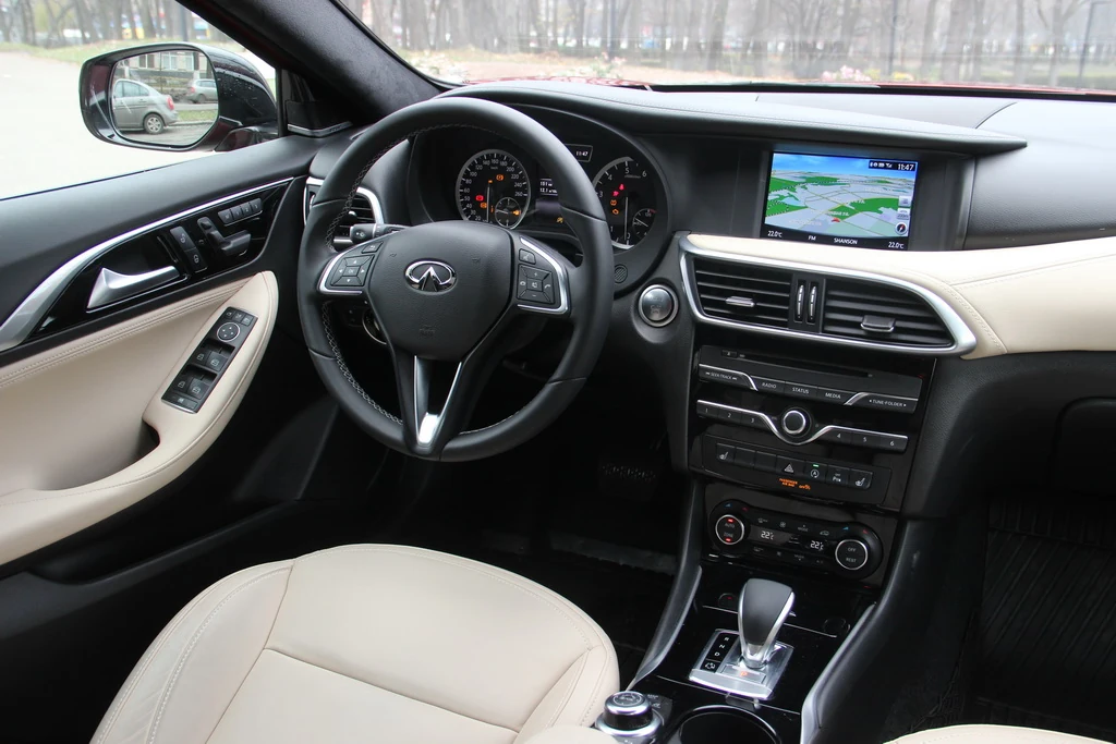 Салон Infiniti QX30