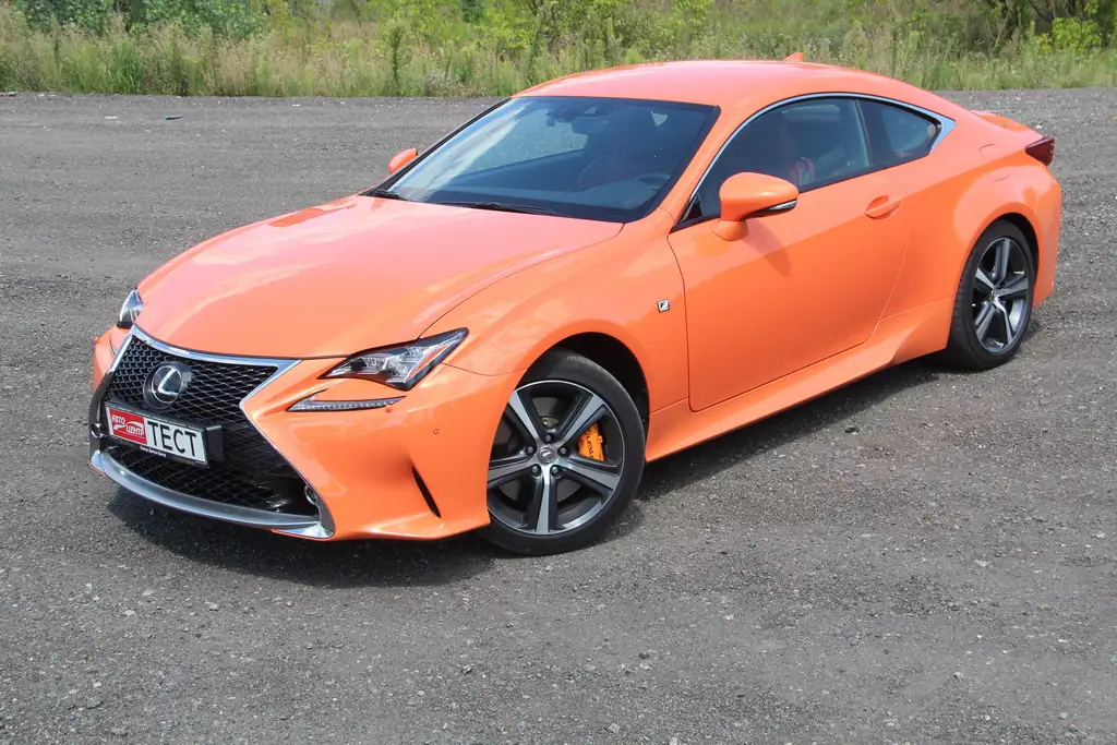 Внешность Lexus RC 200t