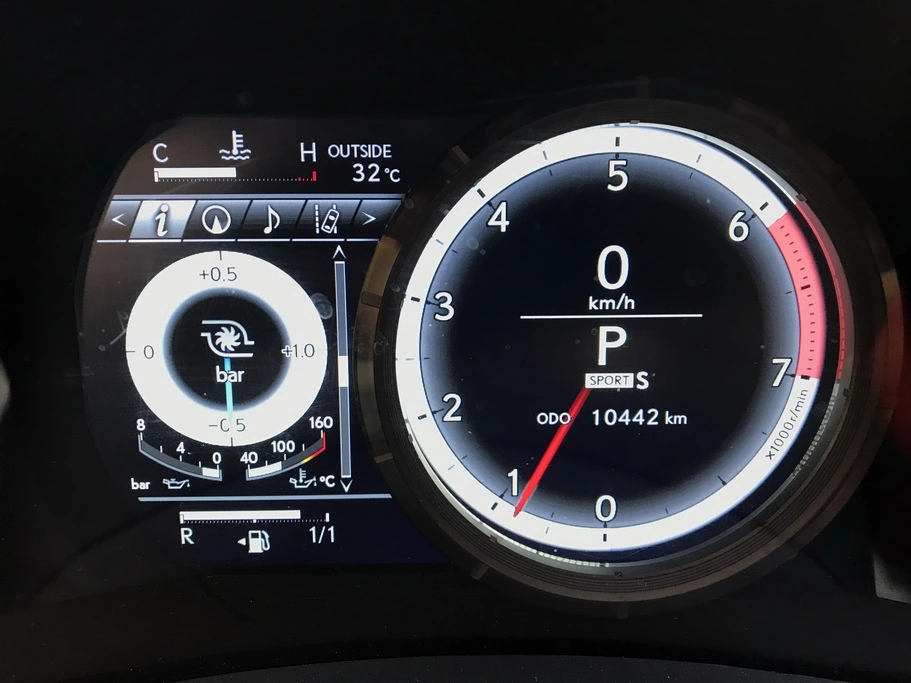 Приборы Lexus RC 200t