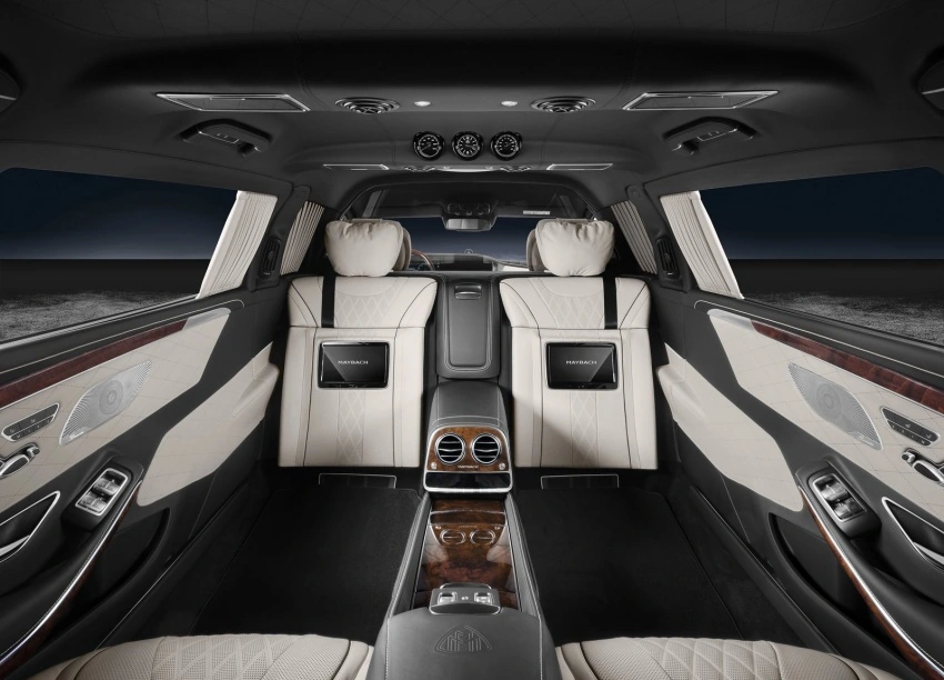 Mercedes-Maybach S600 Pullman Guard: люксовый танк для олигархов