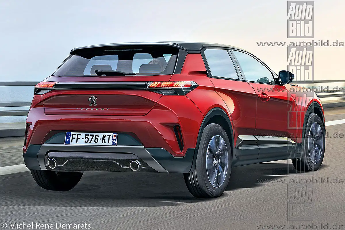 Самый маленький кроссовер Peugeot 1008 появится в 2018 году