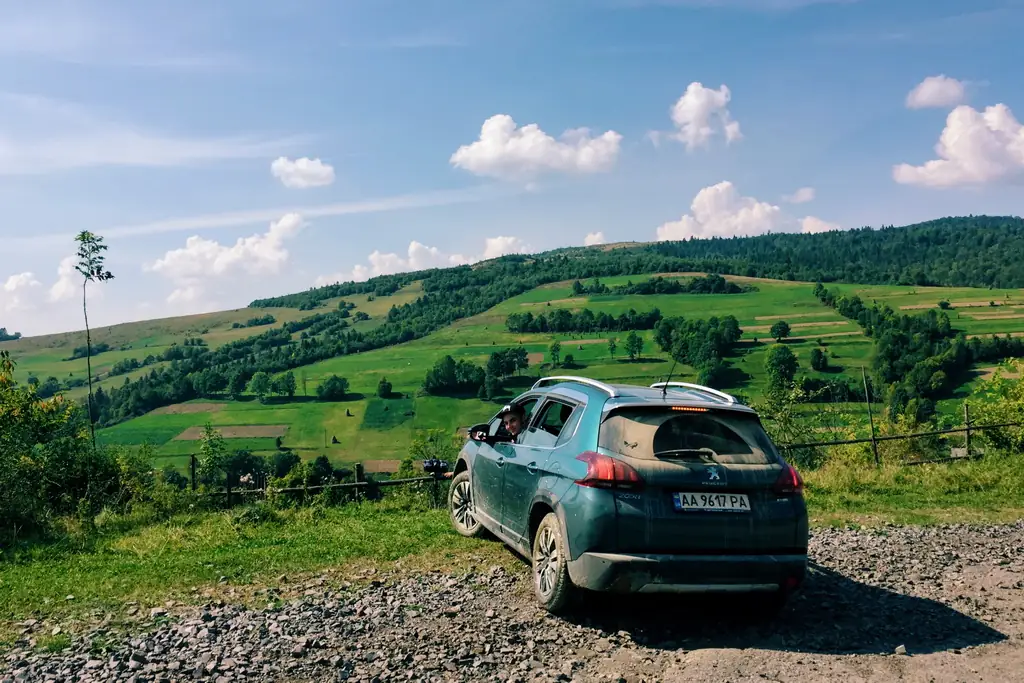 в Карпаты на Peugeot Traveller