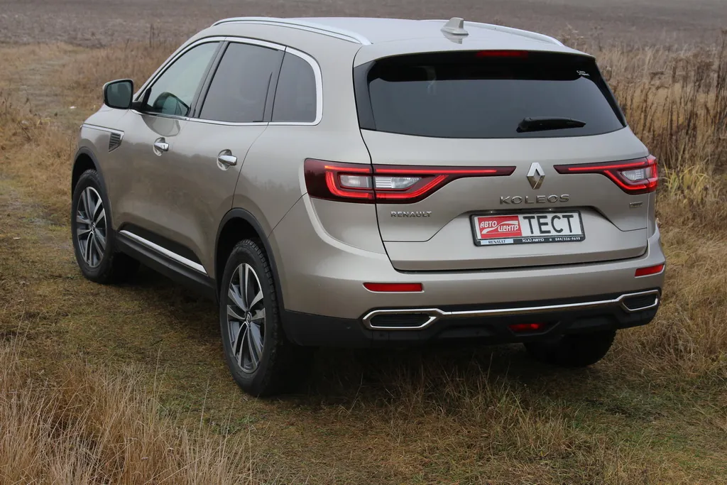 Внешность Рено Колеос 2017