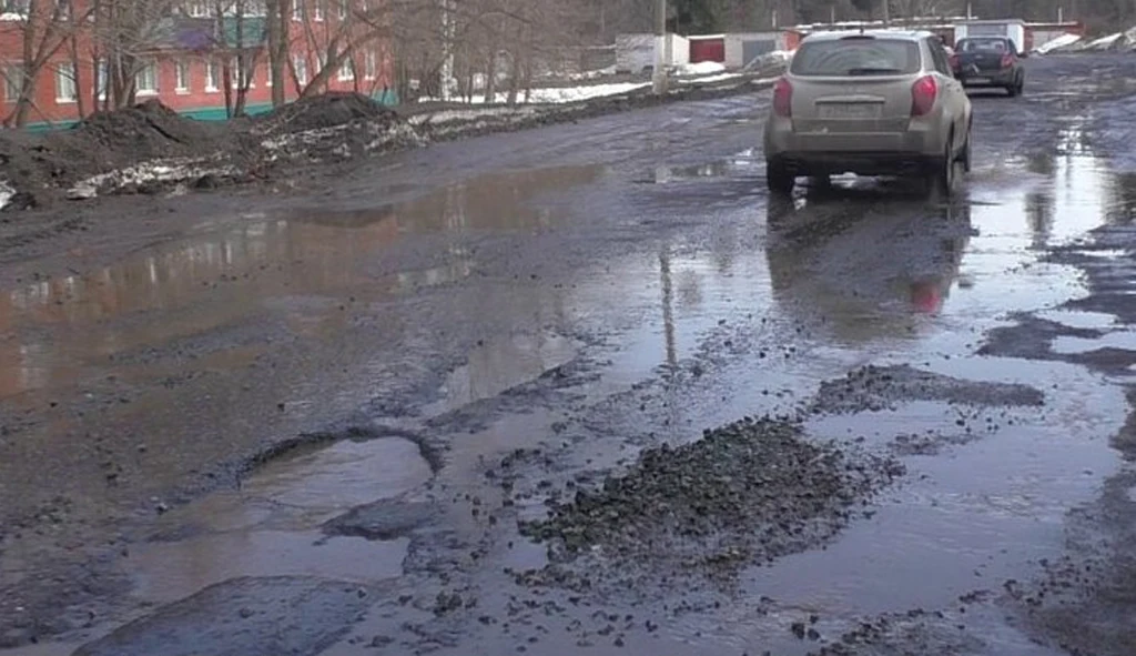 Шины и лужи