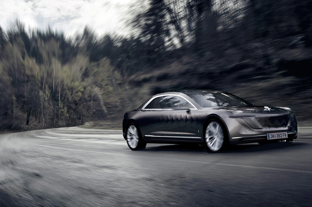 Varsovia - польский концепт гибридного премиум-седана