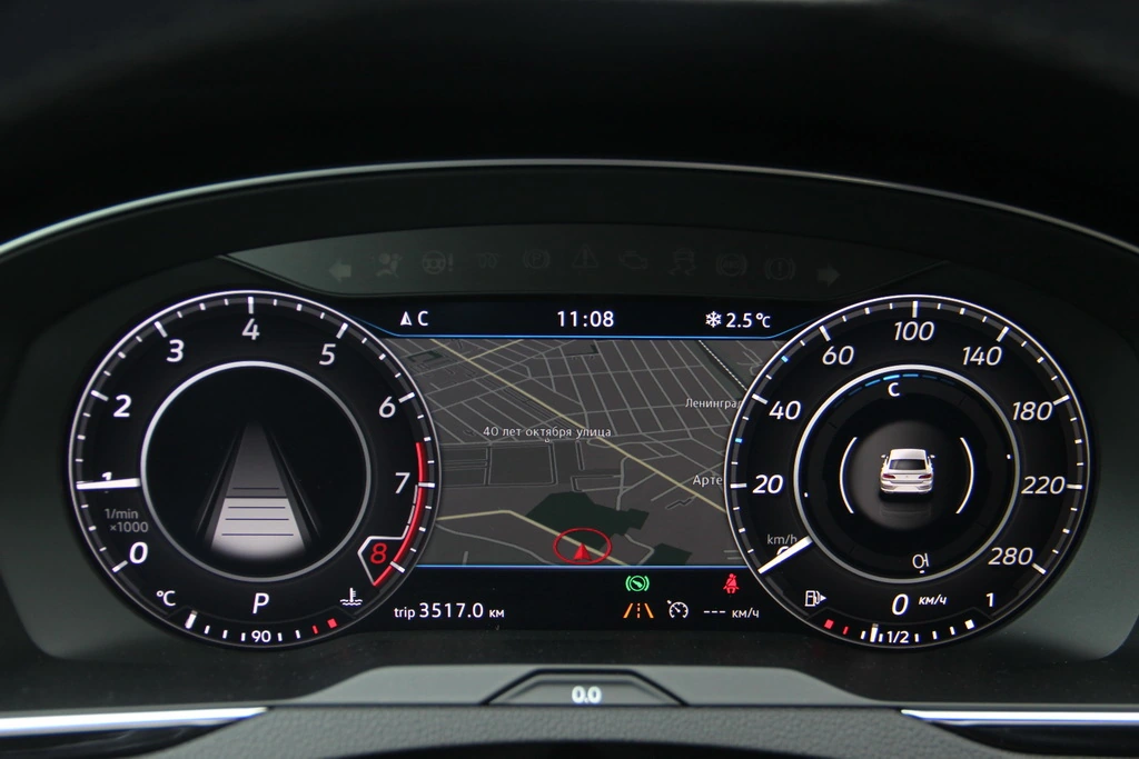 Щиток в Фольксваген Артэон