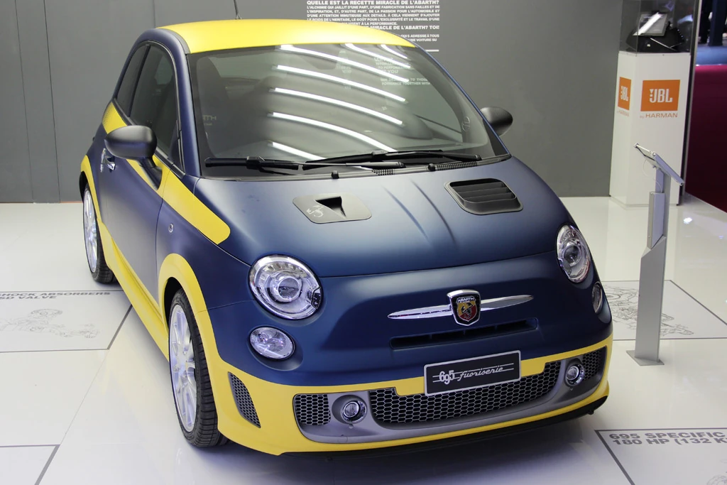 Парижский автосалон 2012: автомобили Abarth станут более индивидуальными