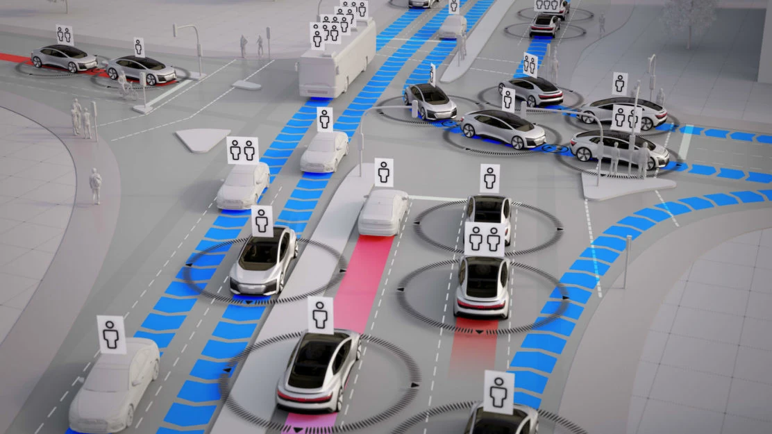 Audi GLOSA - проезд на зеленый