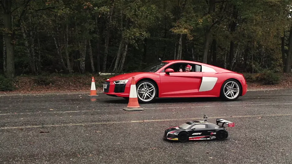 Audi R8 drag Audi R8 drag