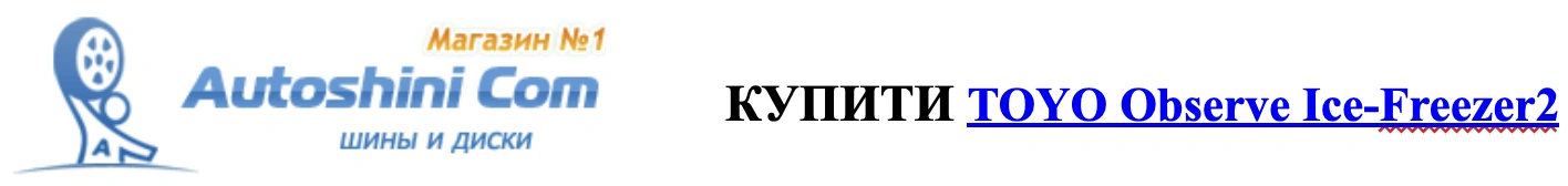 autoshini.com купити toyo observe ice-freezer2