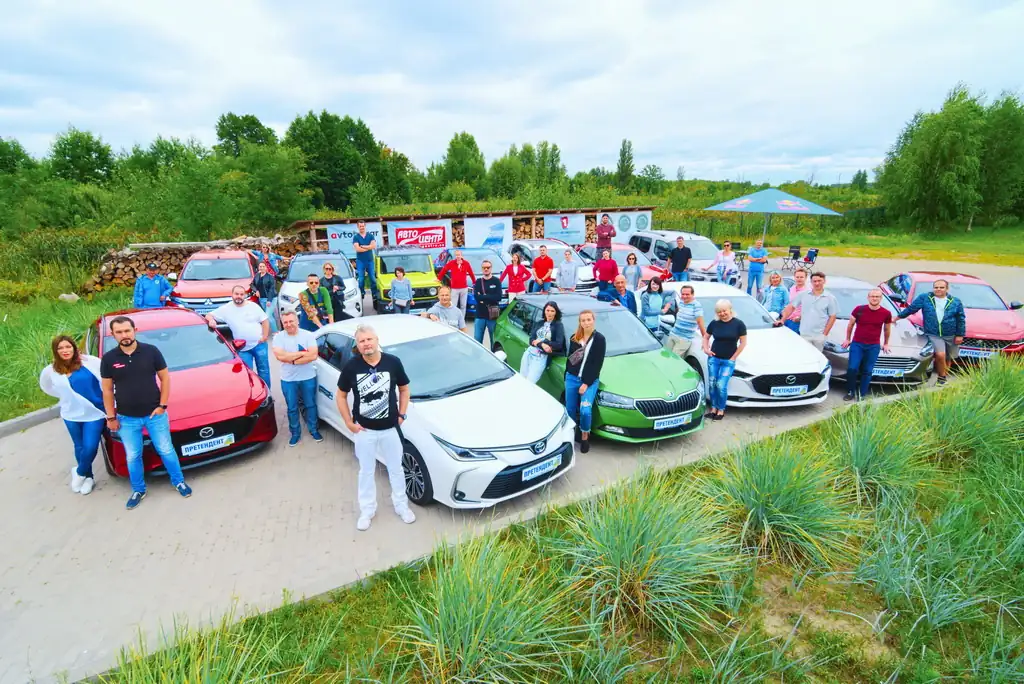 В рамках акции Автомобиль года в Украине 2020 состоялся первый автопробег