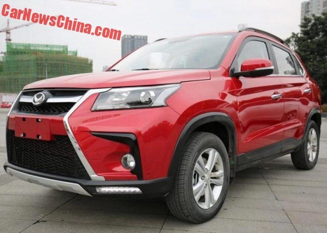 Китайцы выпустили кроссовер с передком в стиле Lexus