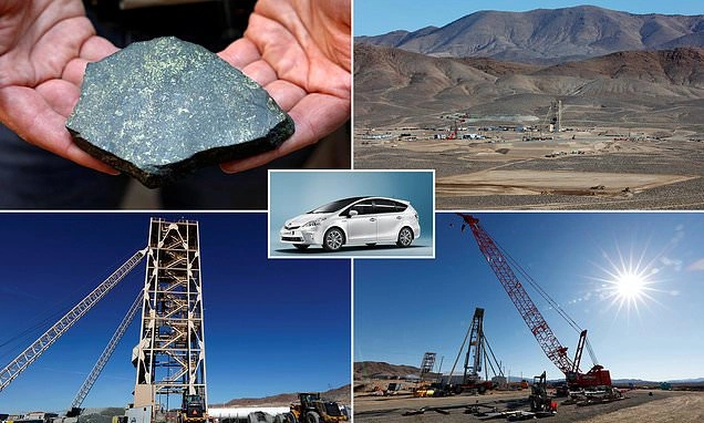 минералы для производства электромобилей - мель, кобальт, вольфрам, литий, никель