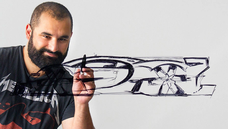 Bugatti Chiron разработал Александр Селипанов