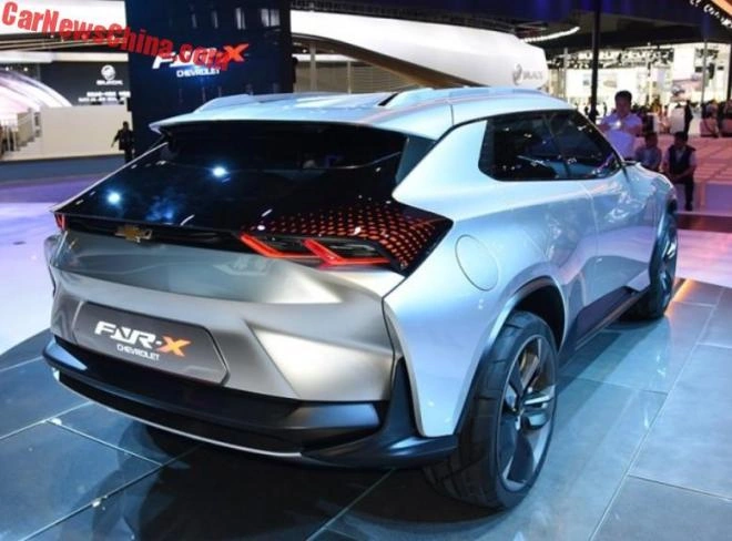 Chevrolet FNR-X показал, каким будет серийный купе-кроссовер Шевроле.