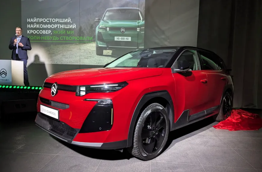 Citroen презентовал новое поколение кроссовера C5 Aircross