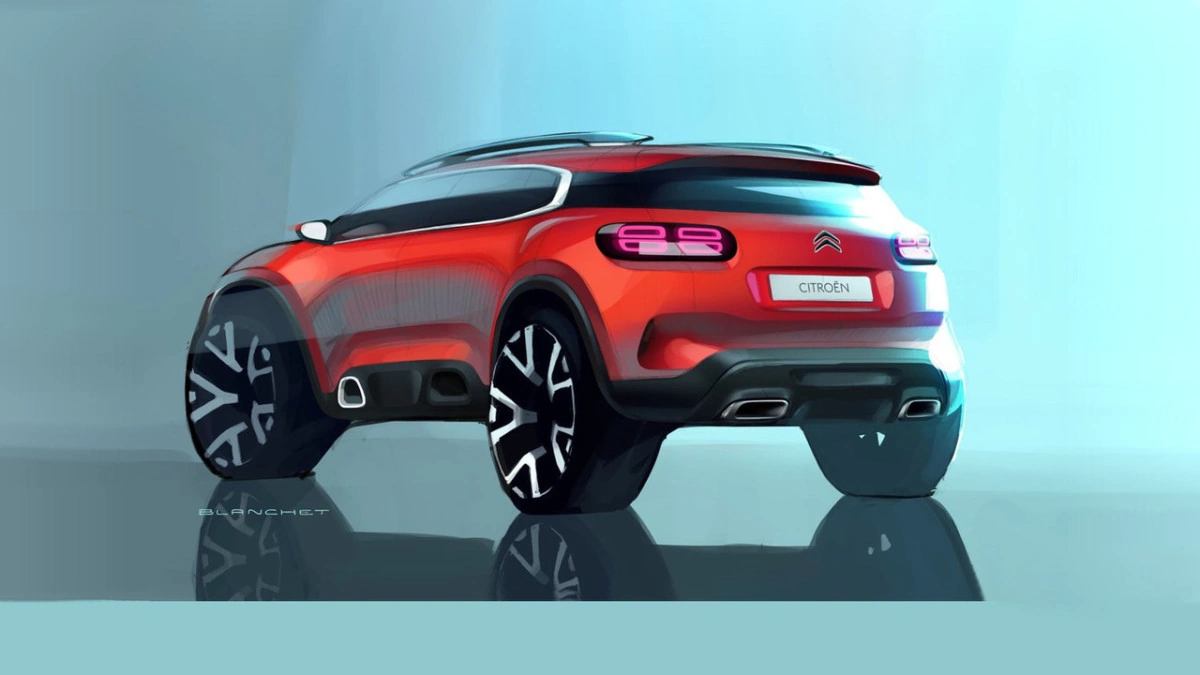 Citroen C5 Aircross. Новые подробности семиместного кроссовера Ситроен