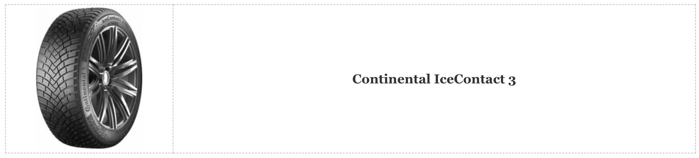 Continental IceContact 3