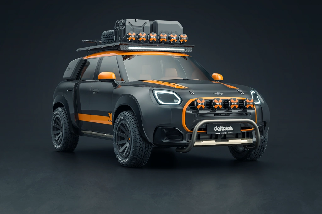 Тюнинг-ателье delta4x4 показало внедорожный вариант Mini