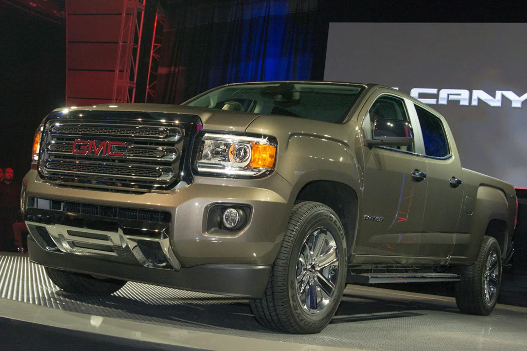 Автосалон в Детройте 2014: новый GMC Canyon прошел предварительный показ