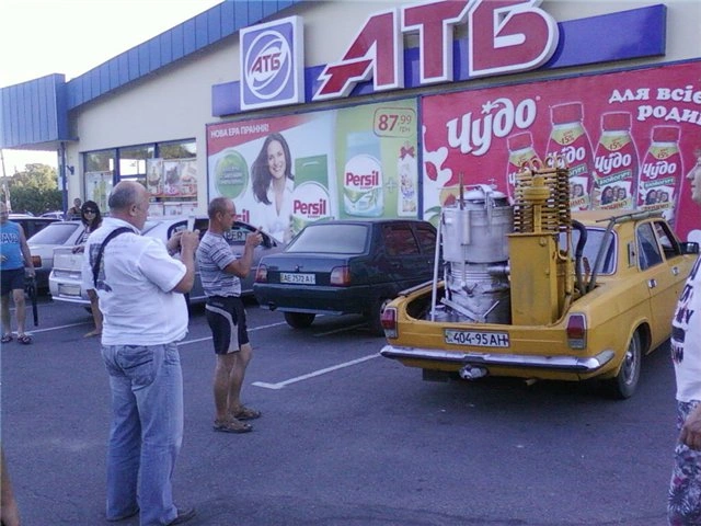 Волга на дровах