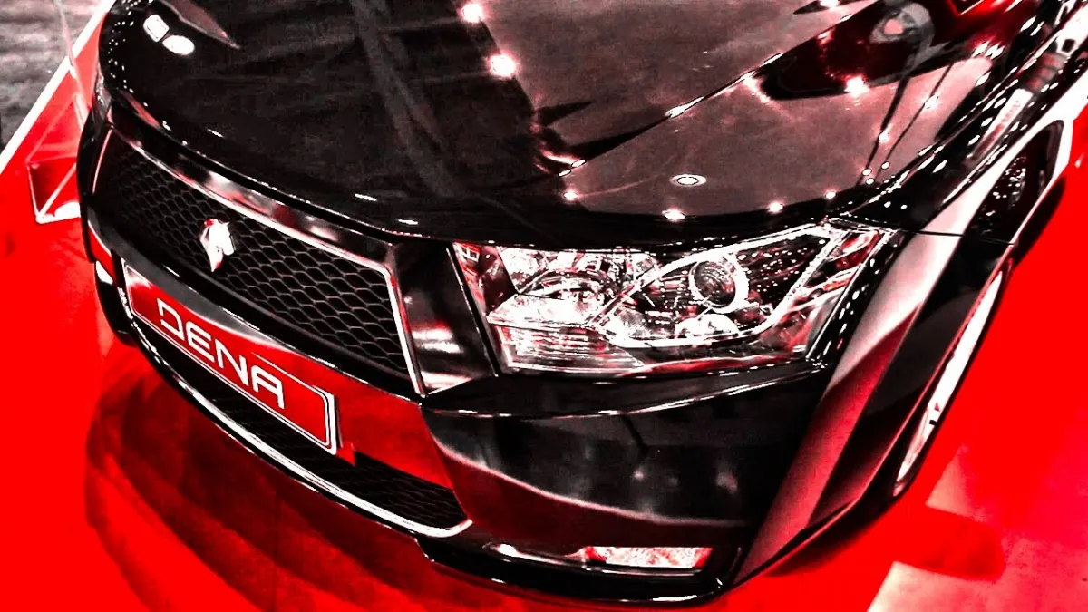 Иранские автомобили Dena - оптика