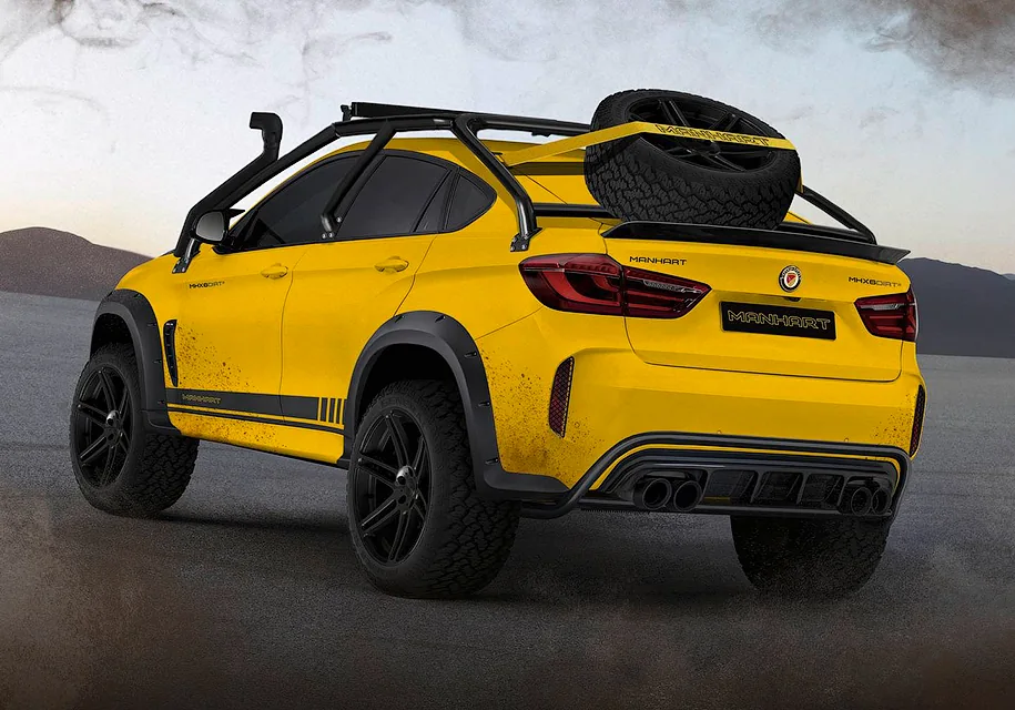 Как выглядит самый экстремальный кроссовер BMW X6 Как выглядит самый экстремальный кроссовер BMW X6