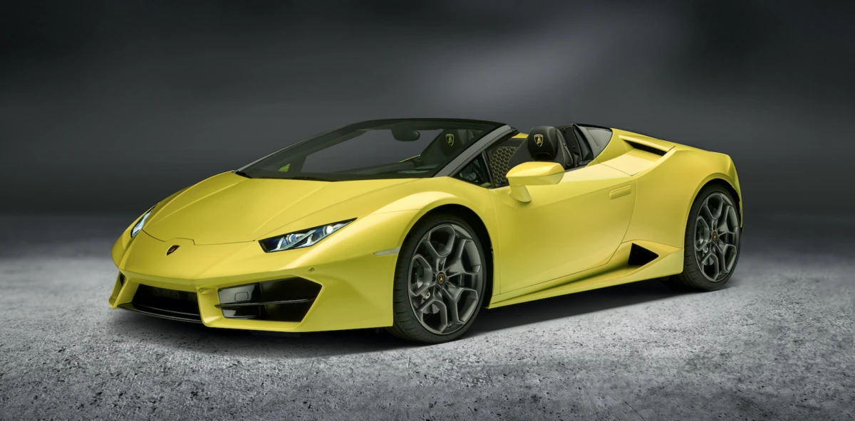 Lamborghini представила ураганный кабриолет Huracan Spyder 