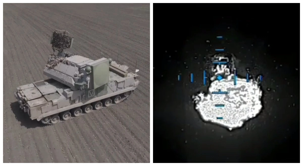 ВСУ уничтожили вражеский ЗРК «Тор» в Запорожье (видео)