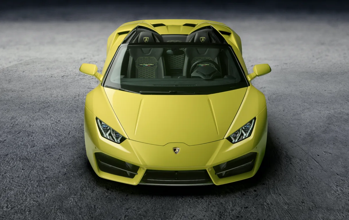 Lamborghini представила ураганный кабриолет Huracan Spyder 