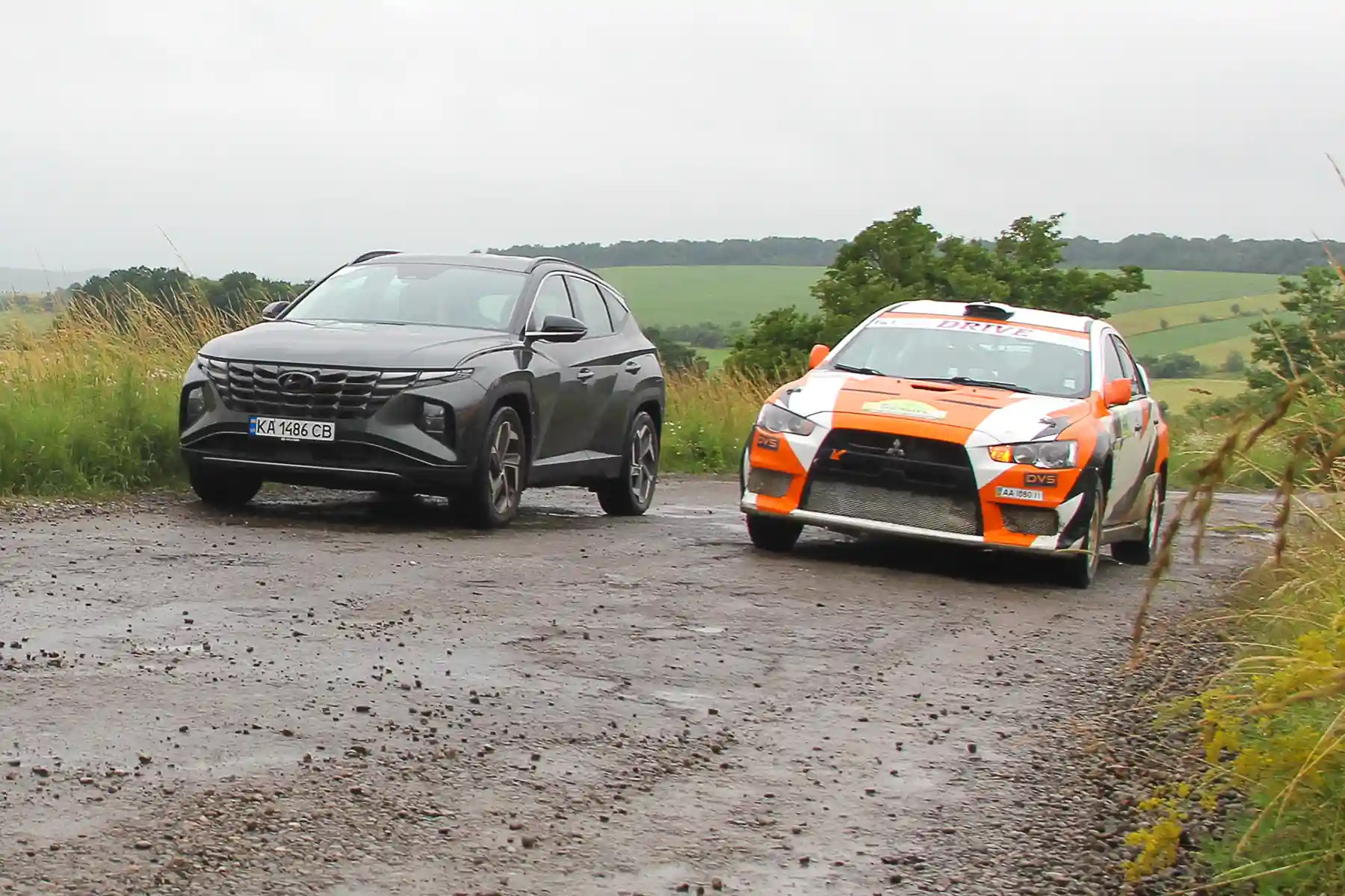 Тест-драйв Hyundai Tucson Hybrid: как гибридный кроссовер на ралли ездил